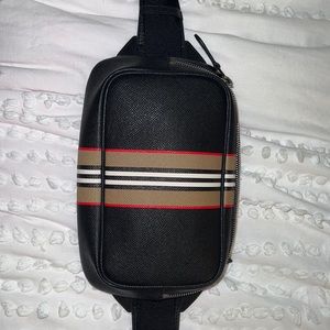 One size fits all Burberry fanny pack that has never been worn, new w/ tags.